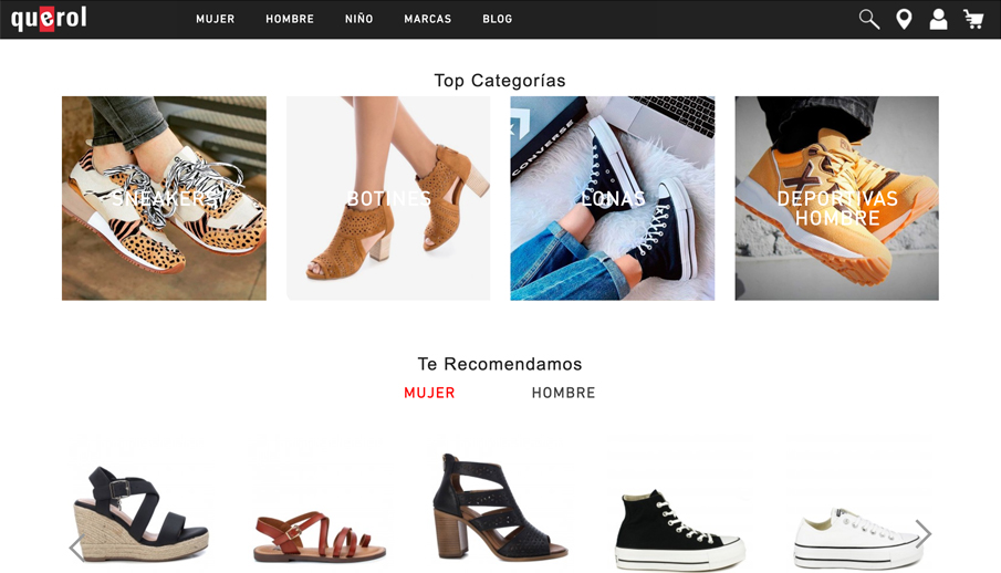 converse querol zapatos